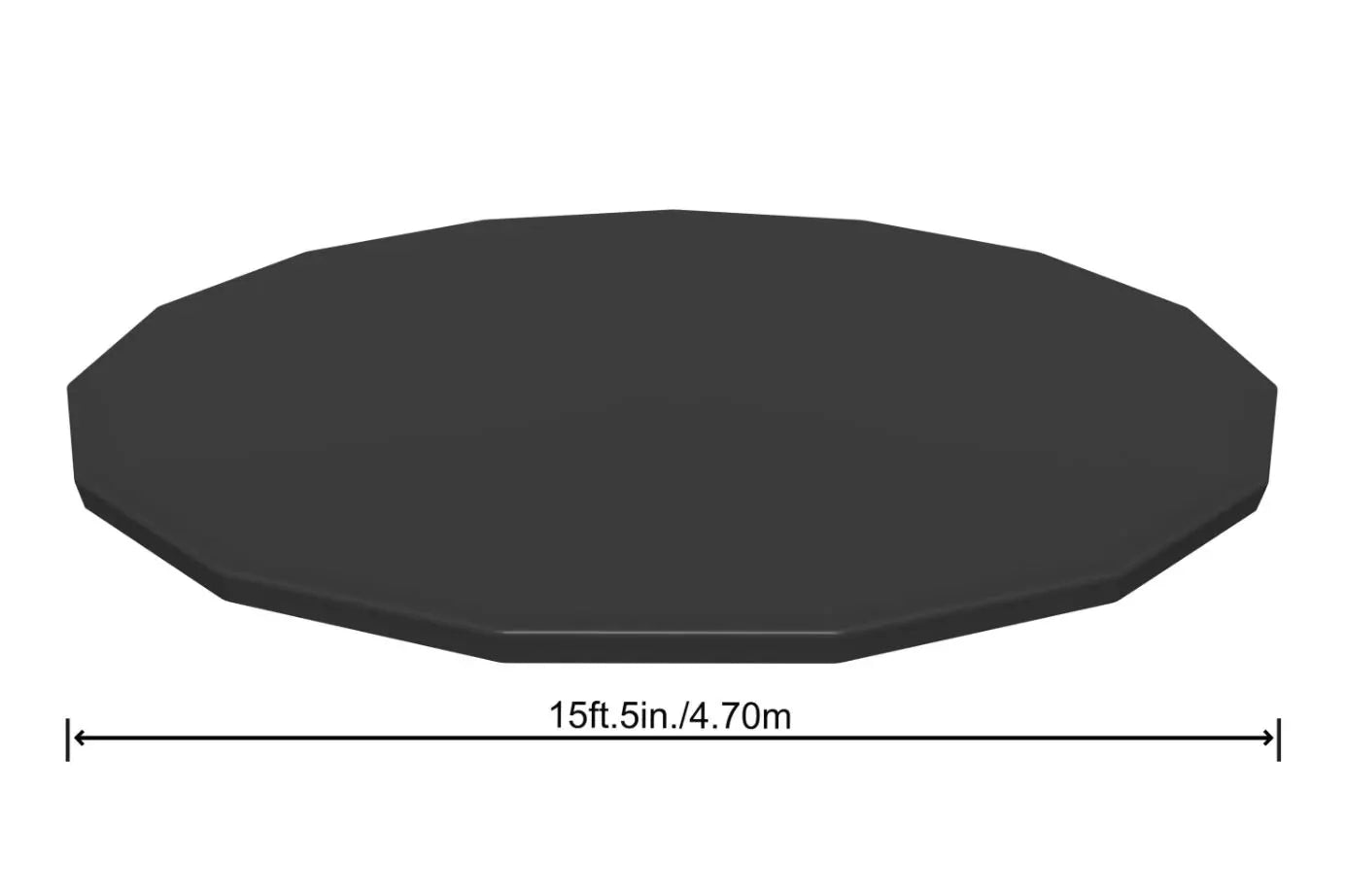 Przykrycie basenu stelażowego 457cm
