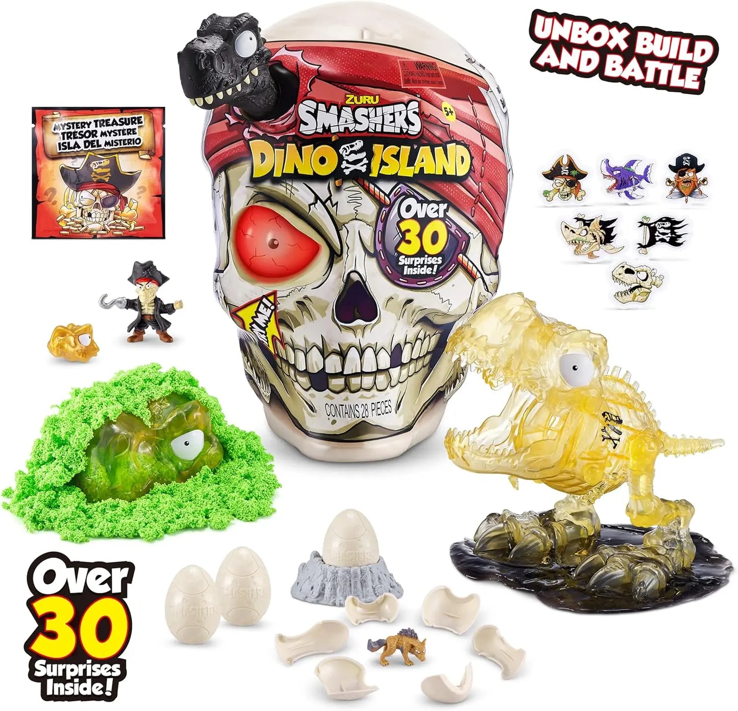 COBI SMASHERS Dino Island czaszka gigant 7488