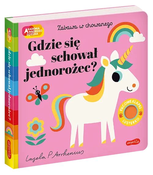 Ksiązeczka zabawa w chowanego: gdzie się schował jednorożec?
