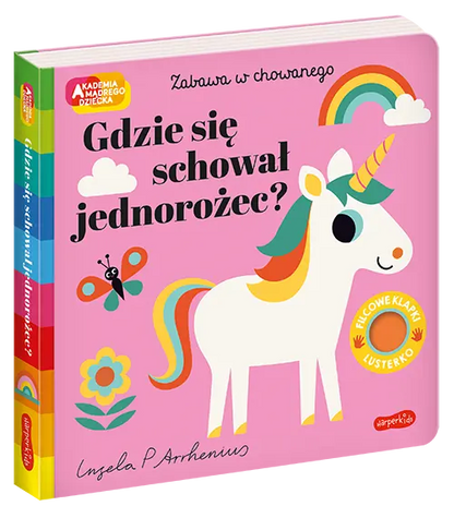 Ksiązeczka zabawa w chowanego: gdzie się schował jednorożec?