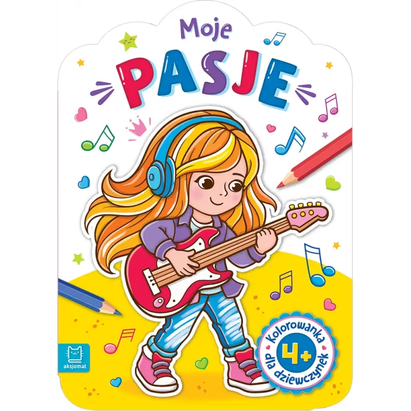 Kolorowanka dla dziewczynek moje pasje