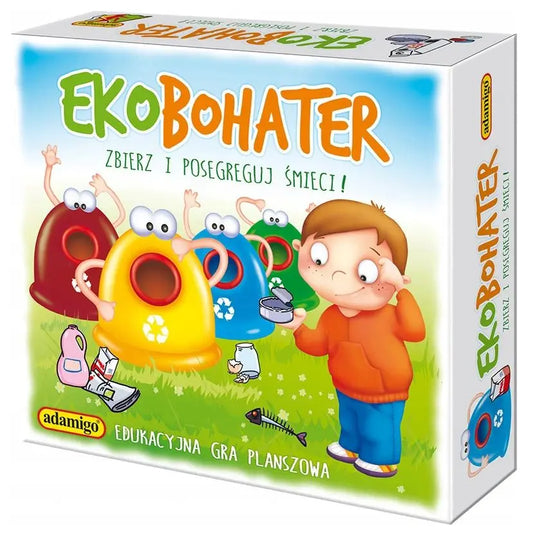 Ekobohater - edukacyjna gra planszowa