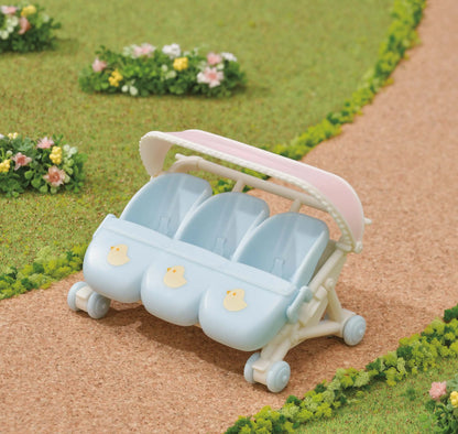 Sylvanian spacerówka dla trojaczków