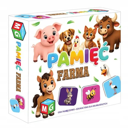 Gra pamięciowo-edukacyjna Farma