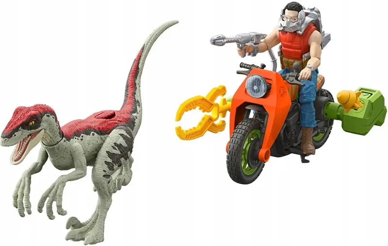 Jurassic Park Denis + Velociraptor