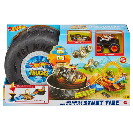 Hot wheels monster truck opona kaskaderska arena