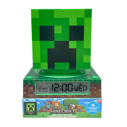 Minecraft - Lampka 3D z budzikiem