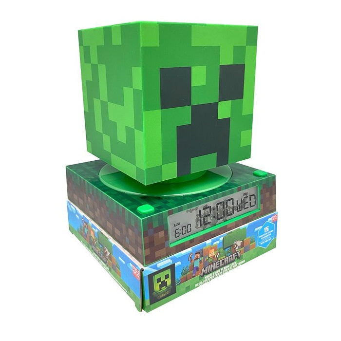Minecraft - Lampka 3D z budzikiem