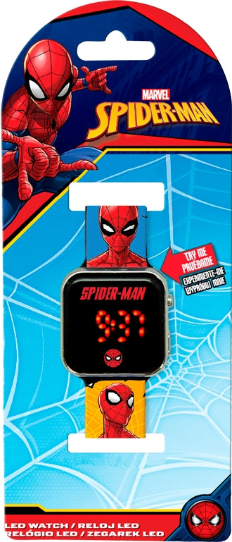 Spiderman zegarek cyfrowy led