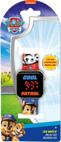 Psi Patrol - zegarek LED cyfrowy