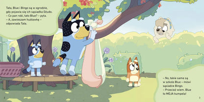 Bluey moja czytanka: motylki