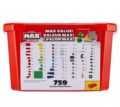 ZURU MaxBuild Zestaw klocków 759el 8347 25571