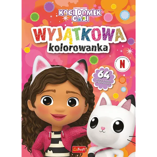 Koci Domek Gabi - Wyjątkowa kolorowanka