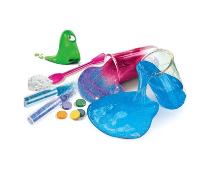 Naukowa zabawa doświadczenia slime