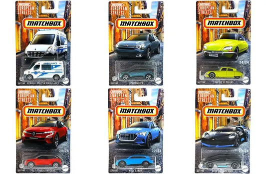 Matchbox, samochodzik Best of Europe - mix