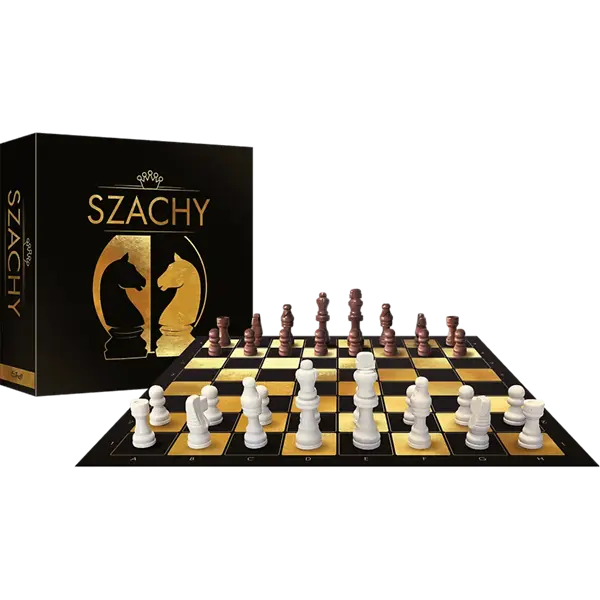 Gra klasyczna Szachy drewniane