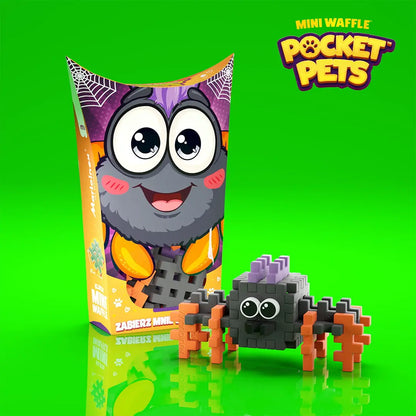Klocki wafle mini pocket pets pająk
