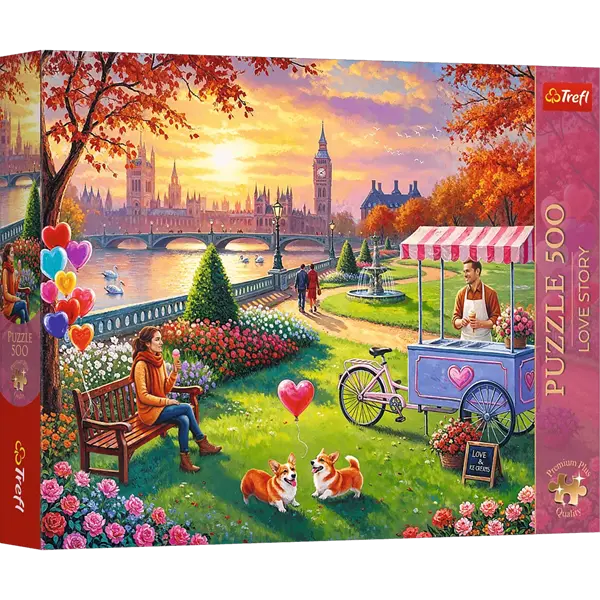 PUZZLE 500 PremPlus LoveStory Romant.Londyn 37620
