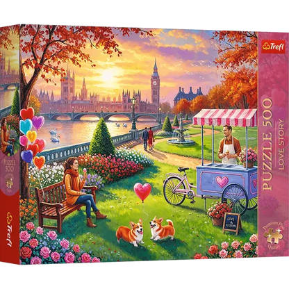 PUZZLE 500 PremPlus LoveStory Romant.Londyn 37620