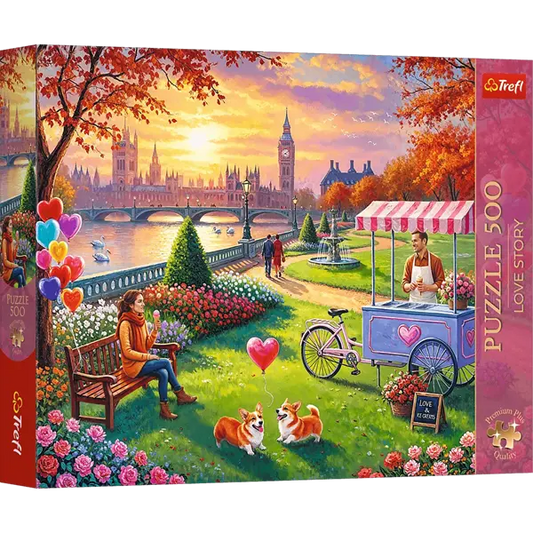 PUZZLE 500 PremPlus LoveStory Romant.Londyn 37620