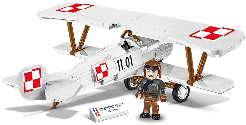 Klocki Great War - samolot Nieuport 17 C.1 274kl