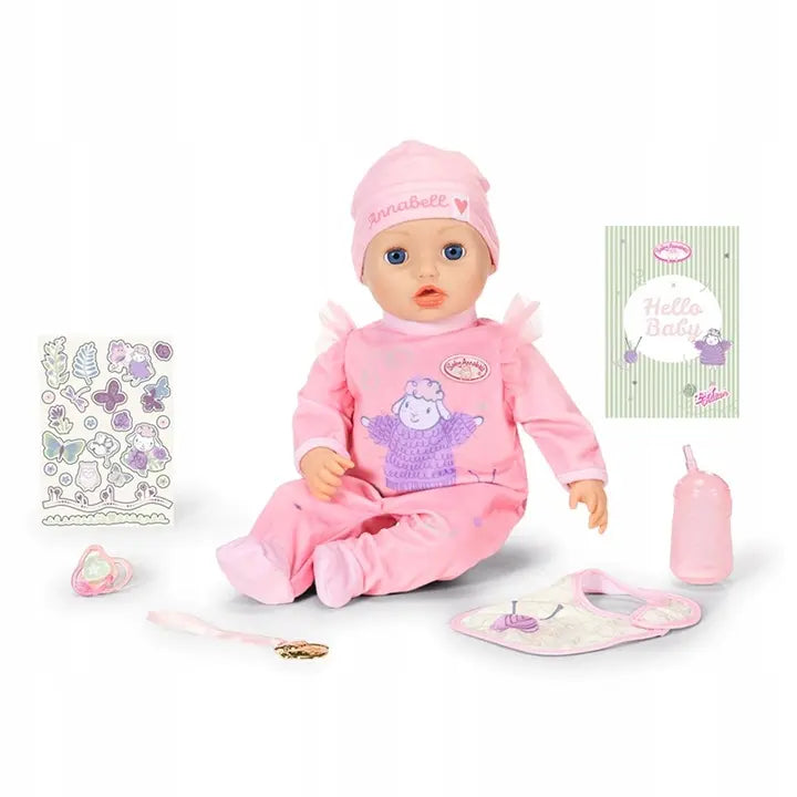 Baby Annabell lalka interaktywna 43cm