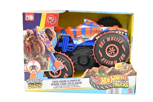 Hot Wheels Monster Trucks Tiger Shark RC Wspinacz 1:15