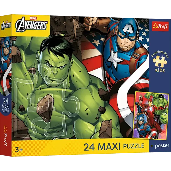 PUZZLE MAXI 24 PremPlus Kids Boh..jak ze snu 14385