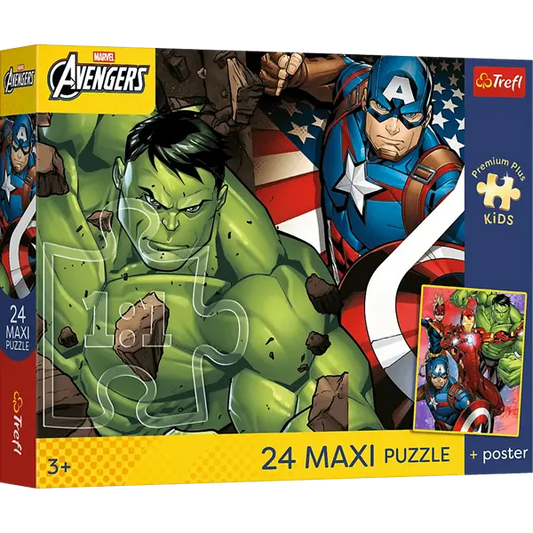 PUZZLE MAXI 24 PremPlus Kids Boh..jak ze snu 14385