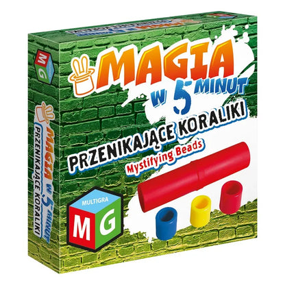 Magiczne sztuczki magia w 5min - Przenikające koraliki