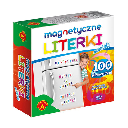 Literki magnetyczne na lodówkę