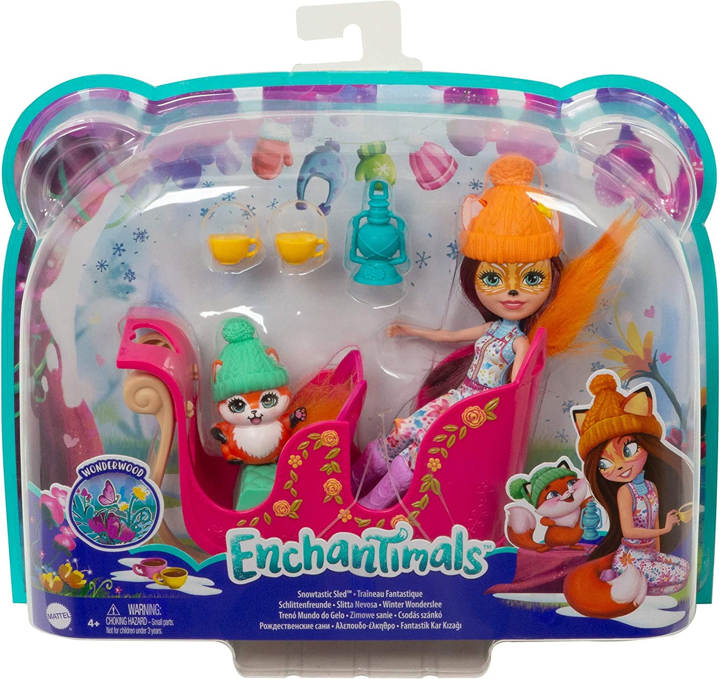 MATTEL Barbie Enchant. lalka + pojazd FJH11 GJX31