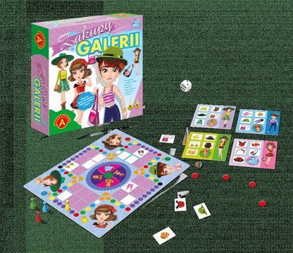 Zakupy w galerii - gra planszowa 2202