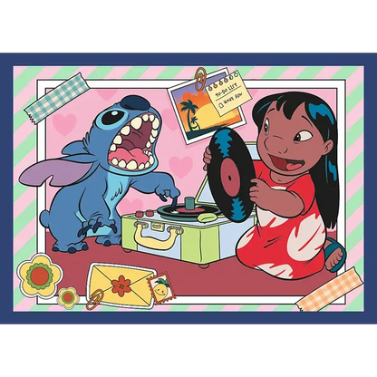 PUZZLE 4x88 PremPlus Kids Kosmiczny Stitch 34699