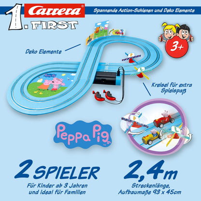 Carrera first 1 first tor peppa pig-kids gran prix 24m