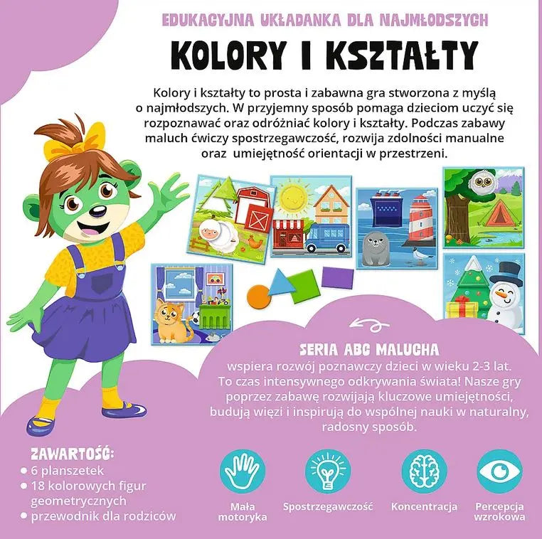 Gra Kolory i kształty - ABC Malucha