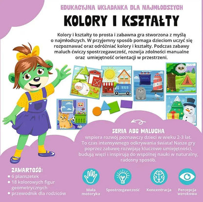 Gra Kolory i kształty - ABC Malucha