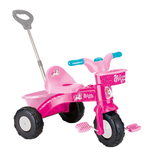 DOLU Unicorn rowerek trójkołowy+kijek 2504 25043