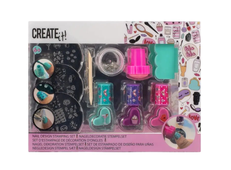 Create it! zestaw do ozdabiania paznokci 84503