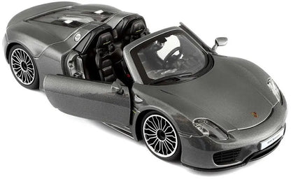 Porsche 918 spyder grey 1:24