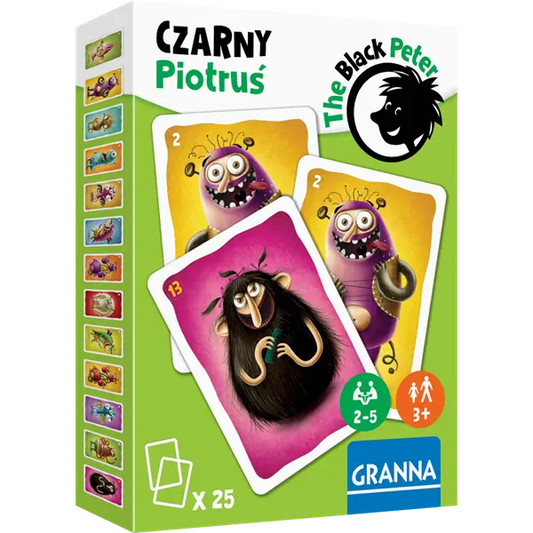 Gra Czarny Piotruś - Potwory do szafy