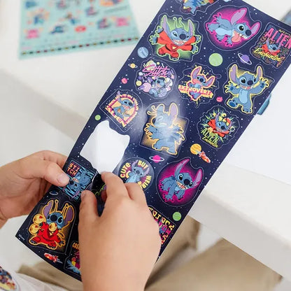 Super set naklejki Stitch, 8 arkuszy