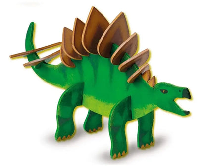 Drewniany Dino świecący w ciemności