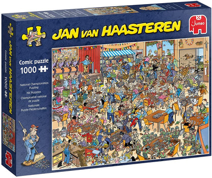 Jumbo puzzle 1000 mistrzostwa w układaniu puzzli