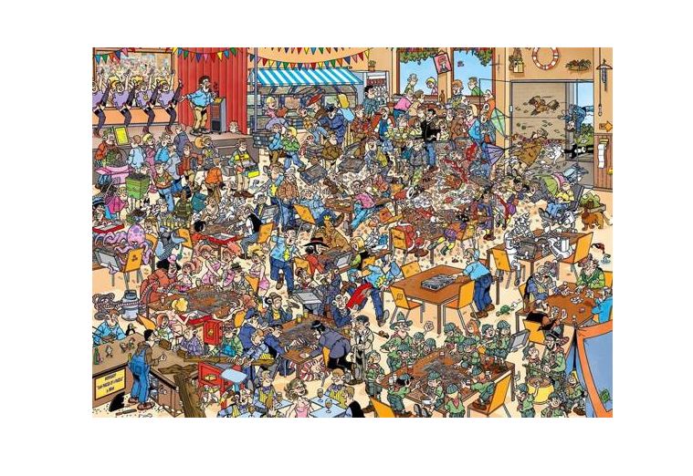 Jumbo puzzle 1000 mistrzostwa w układaniu puzzli