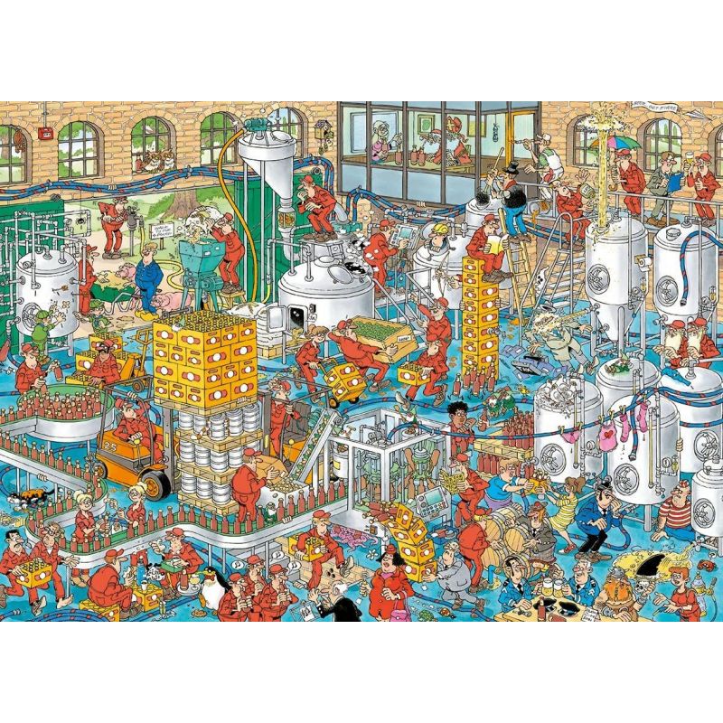 Jan van Haasteren Puzzle 1000 elementów Fabryka  JUM20065
