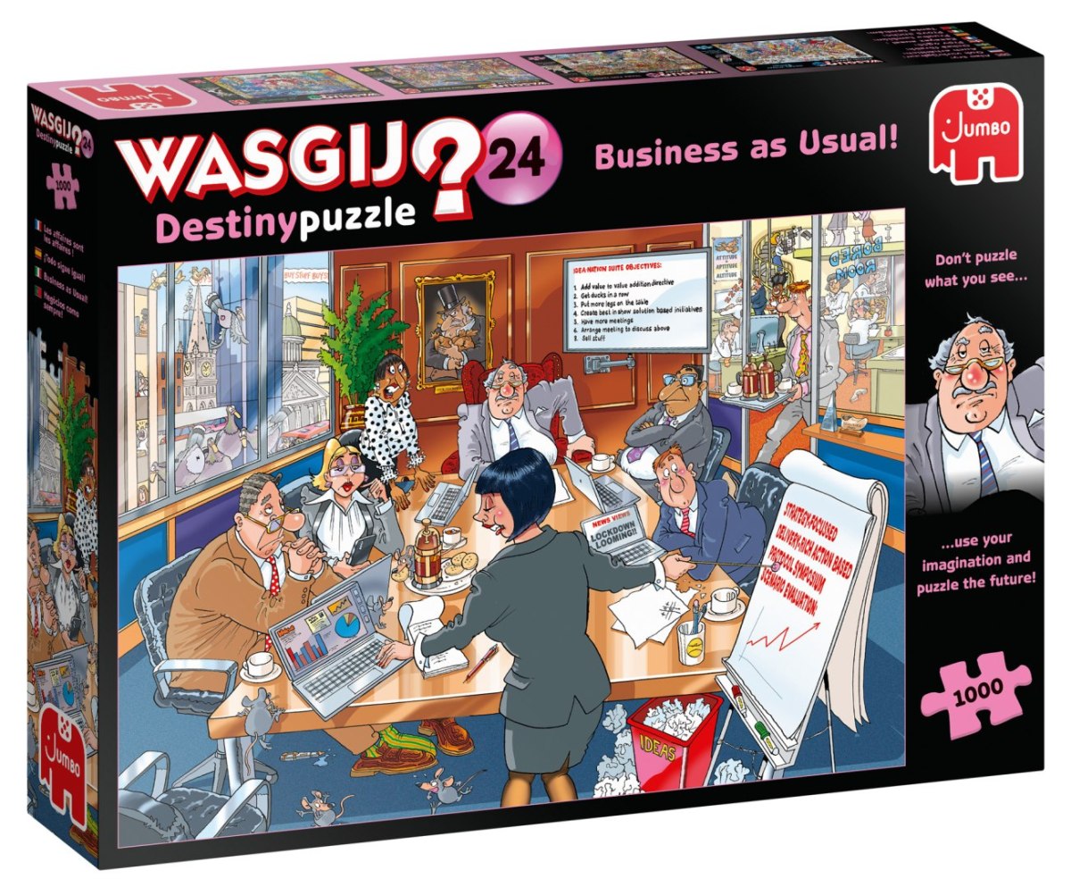 Puzzle 1000 elementów Wasgij destiny W biurze  50136
