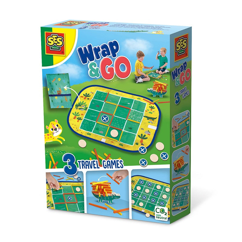 SES Gry podróżne Wrap&Go 3w1 02235 22358