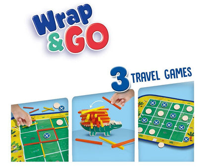 SES Gry podróżne Wrap&Go 3w1 02235 22358