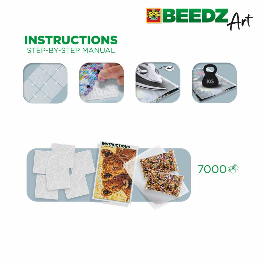 SES BEEDZ Koraliki do prasowania Lew 06007